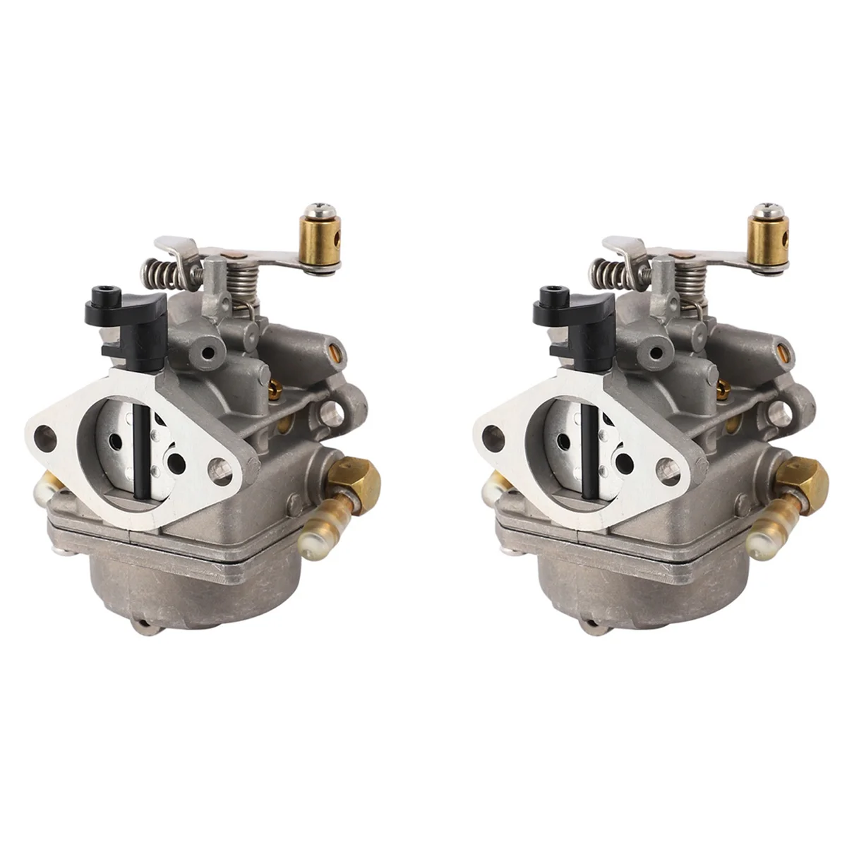 2X Carburetor Assembly for Yamaha F6 4-Stroke 6HP Marine Motor 6BX-14301-10 6BX-14301-11 6BX-14301-00