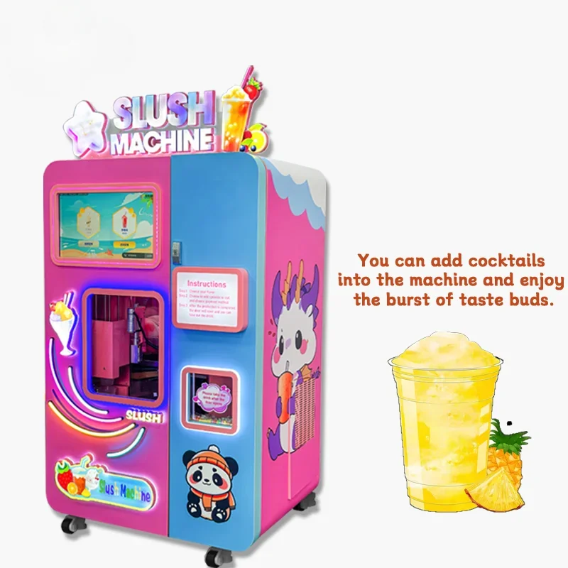 YG High Quality Slush Making Machine Fully Automatic Slush Vending Machine Commercial Smoothies Slush Frozen Cold Drink Machine