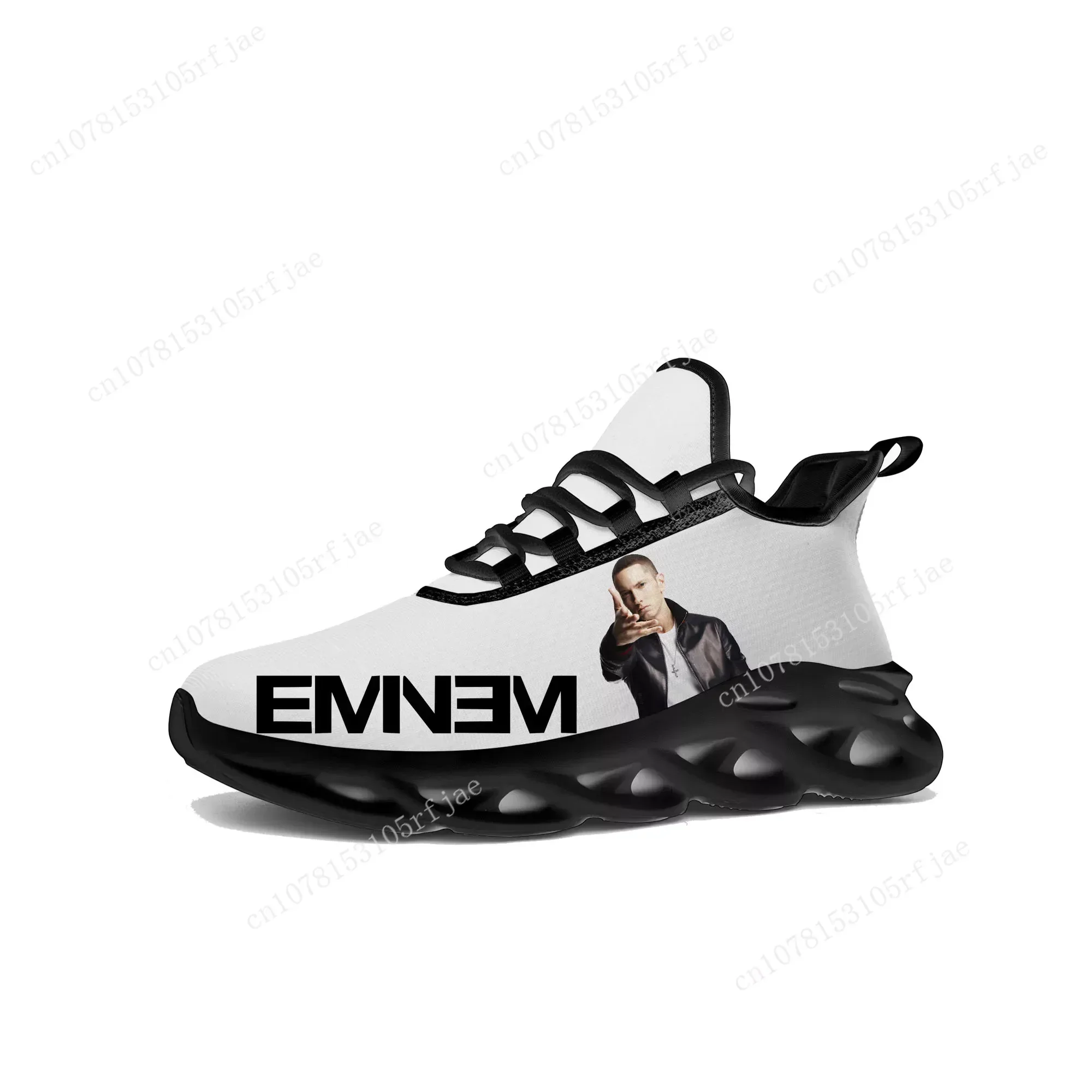 

Eminem Hip Hop Rap Flats Sneakers Mens Womens Sports Running Shoes High Quality Sneaker Lace Up Mesh Footwear Tailor-made Shoe