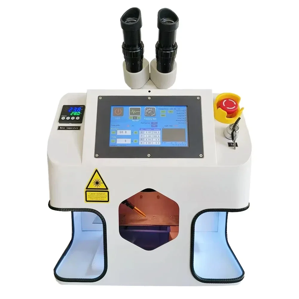 Desktop Gold and Silver YAG Mini Welding Machine 60w Jewelry Welding Machine