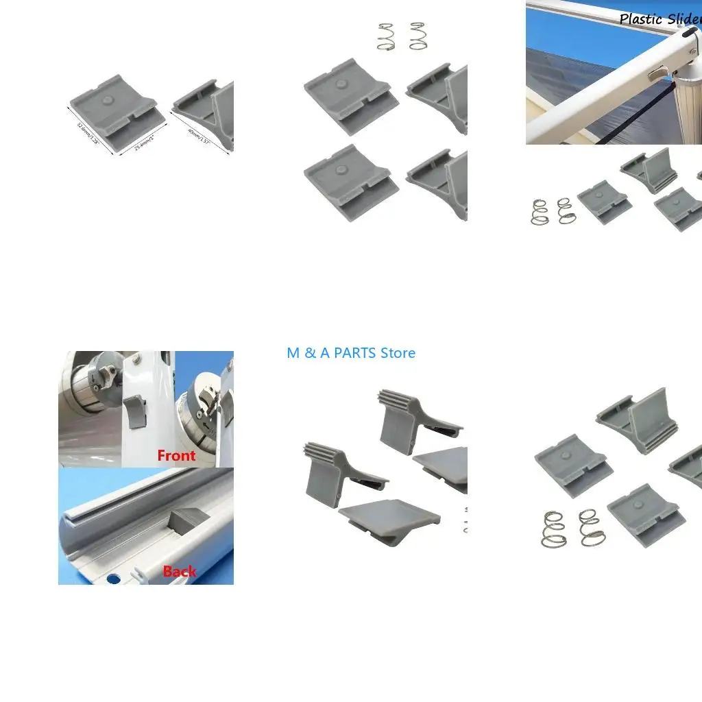 U1JF RVs Campers Shading Patio Awning Slider Catch Assembly for Dometic A&E 8500 9000