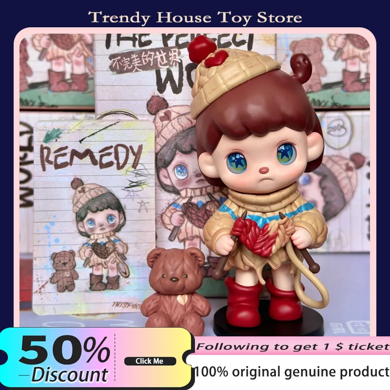 

Original Anmoo V2 Imperfect World Blind Box Anmoo Figurine Cute Decoration Trendy Doll Desktop Ornaments Toys Girls BirthdayGift