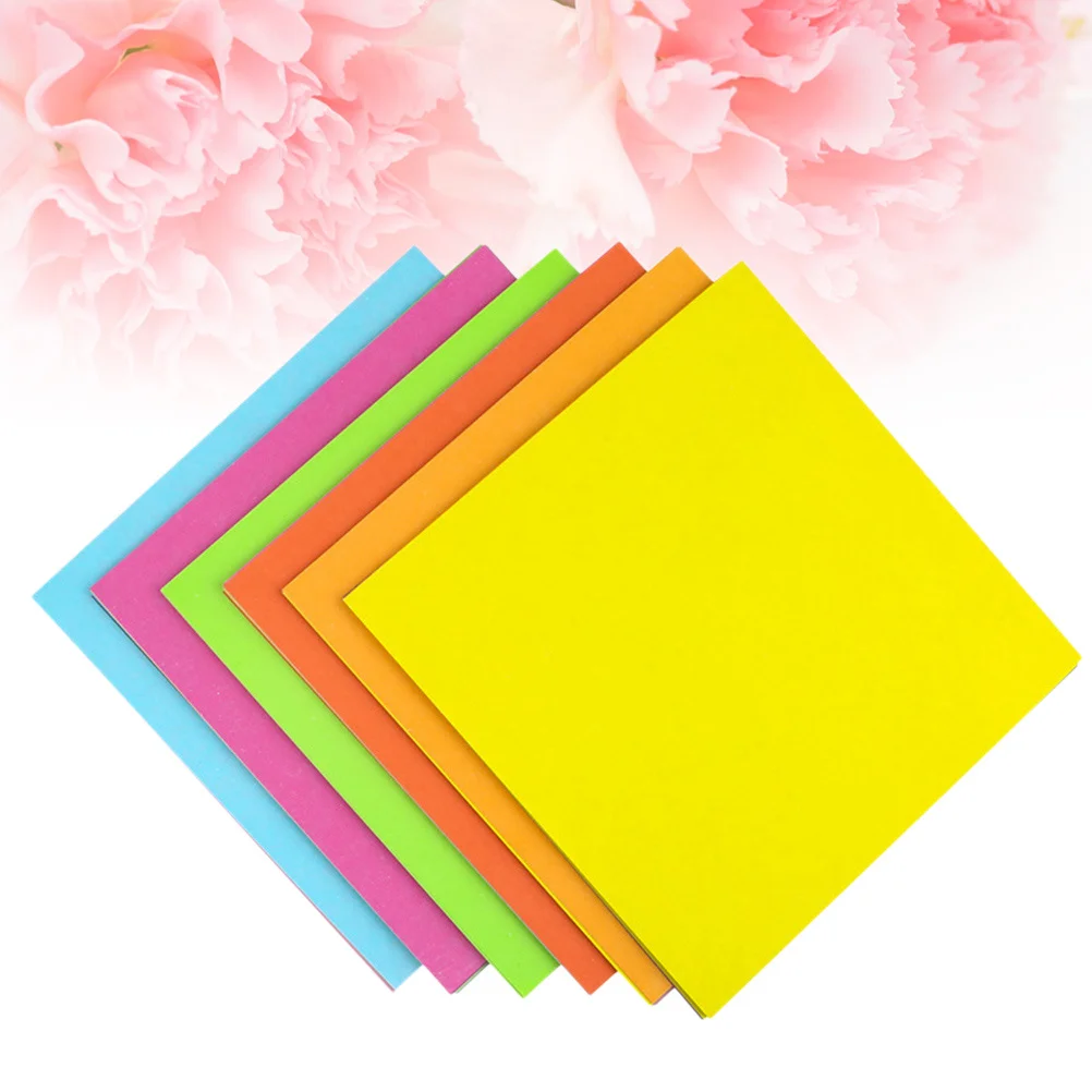120 Sheets Double Sided Origami Color Craft Sheets for and Adults Colorful Square Folding Paper for DIY Art