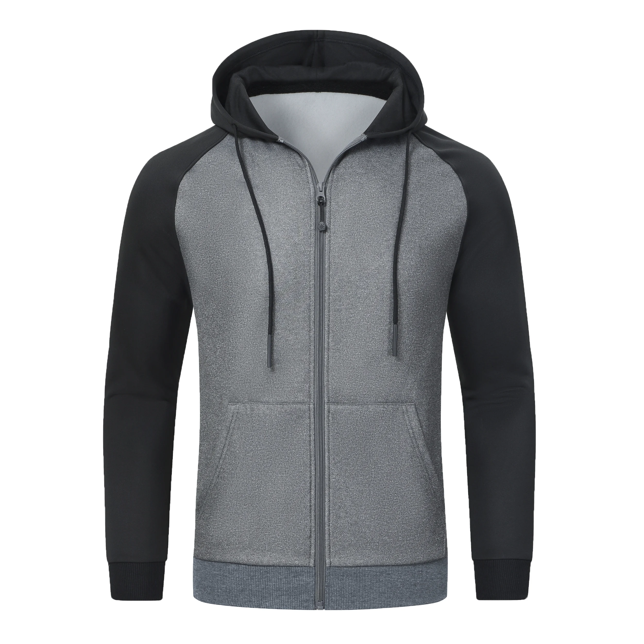 

Men's Sweatshirt Jacket Coat with Hooded Warm Colorblocking Padded Jacket Casual Men's Clothing