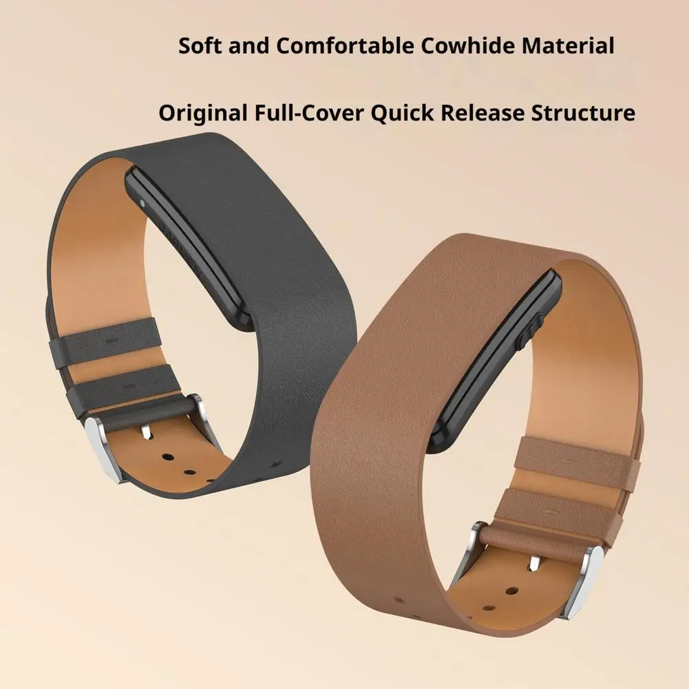 for Garmin CIRQA Strap Advanced Leather Loop Replacement Wristband Slim Soft Comfortable Durable Wrist Bracelet Accessories ﻿