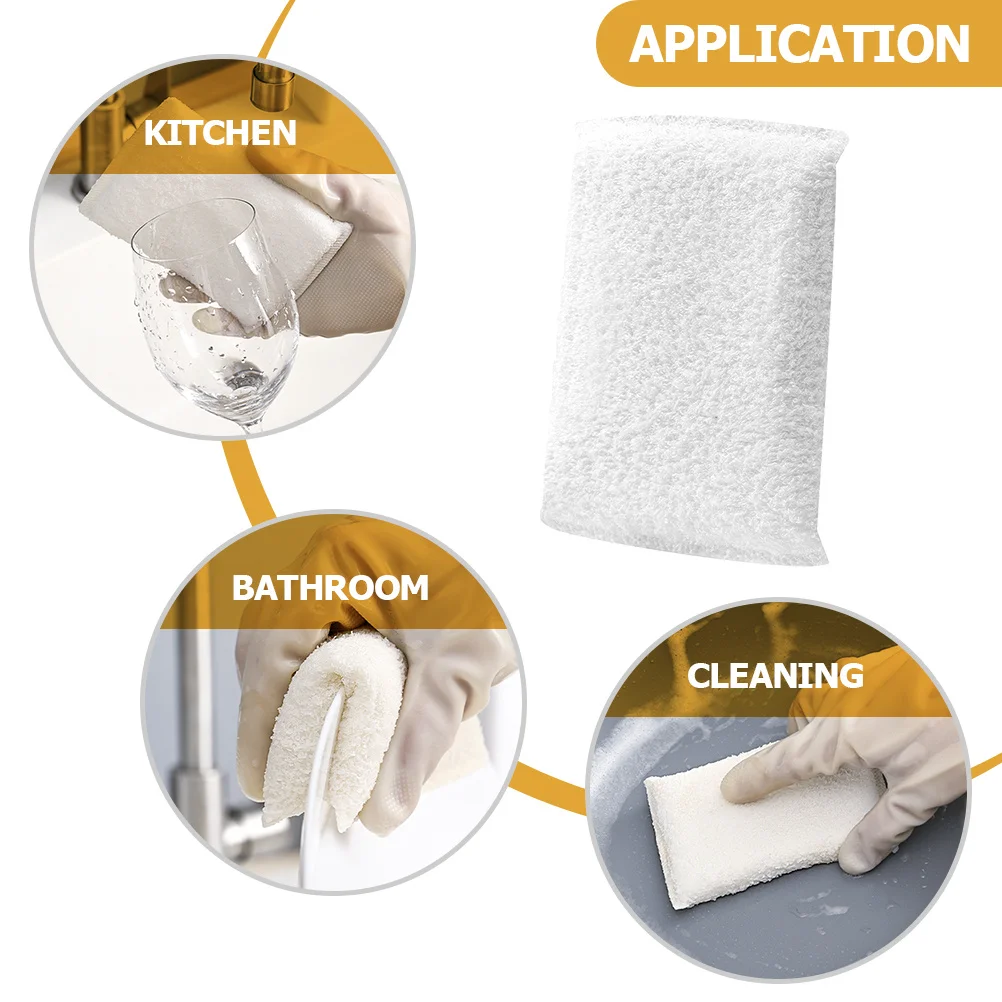 

6Pcs Kitchen Dishcloths Super Absorbent Soft Washable Washcloths for Dish Cleaning Kitchen Towels Multi-Function Cloths