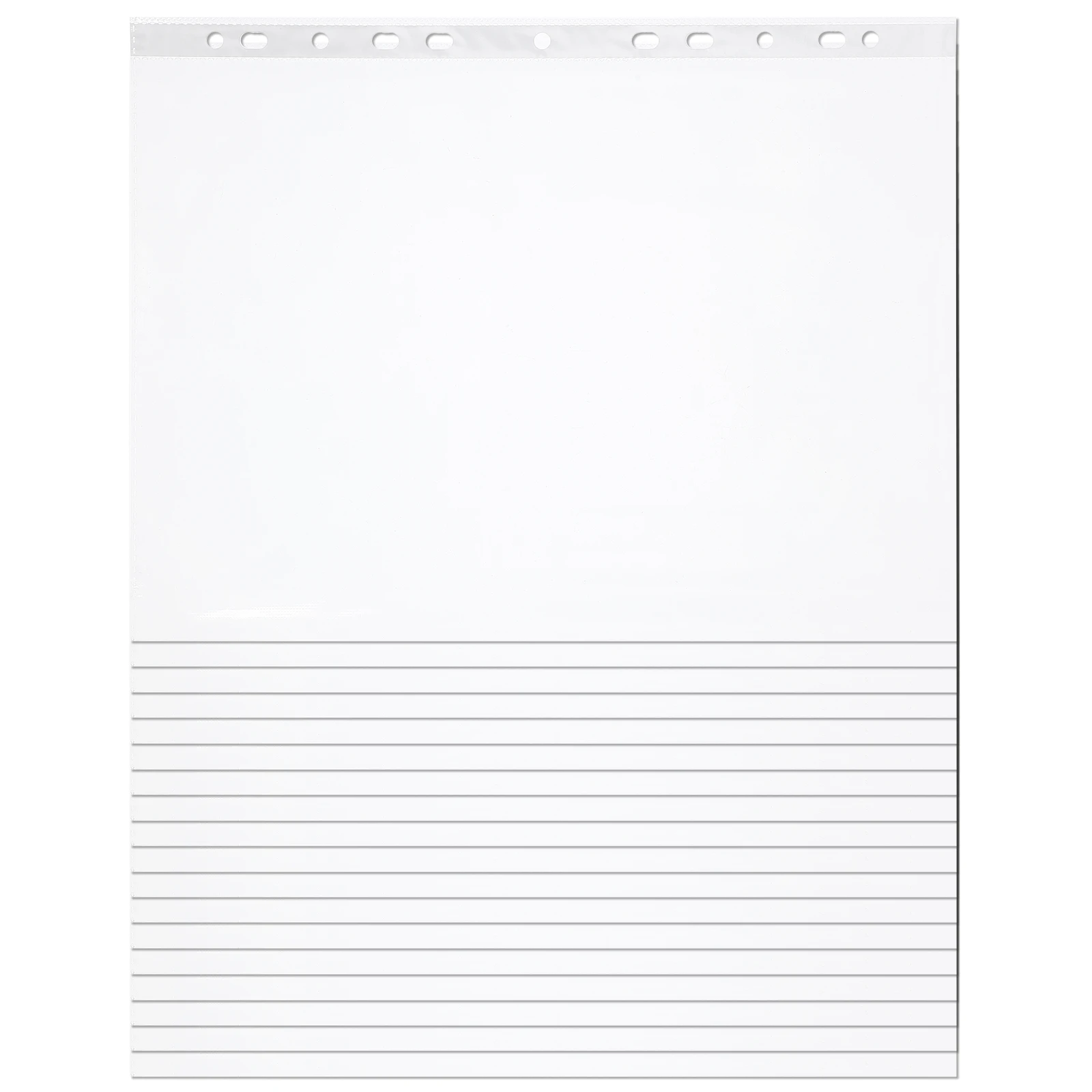 

100pcs Transparent Binder File Folders A4 High Grade PP Wear Resistant Smooth Corners Document ganizer School Office