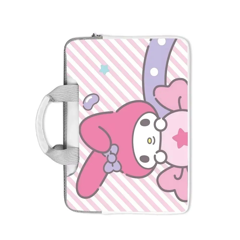 

Cartoon Hello Kitty Kuromi My Melody Laptop Bag 13 14 15 15.6 16 Inch Laptop for Macbook Computer Handbag Briefcase Holiday Gift