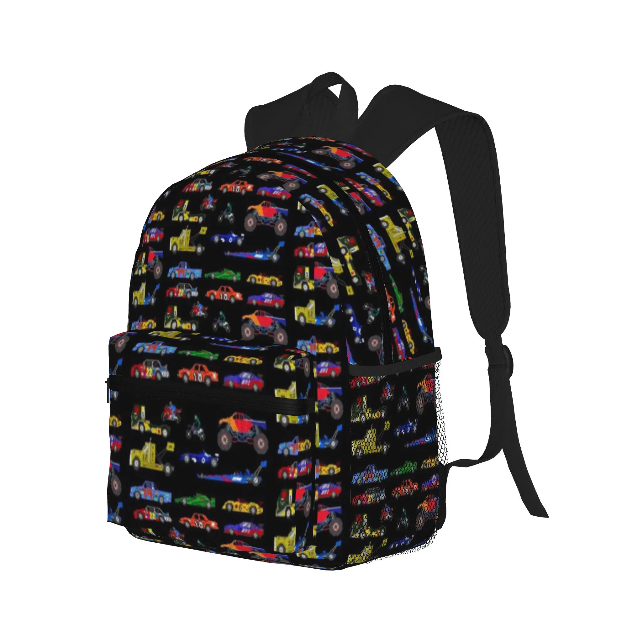 Sports Vehicles - The Kids  Picture Show  Casual Backpack for Students and Adults Man backpack