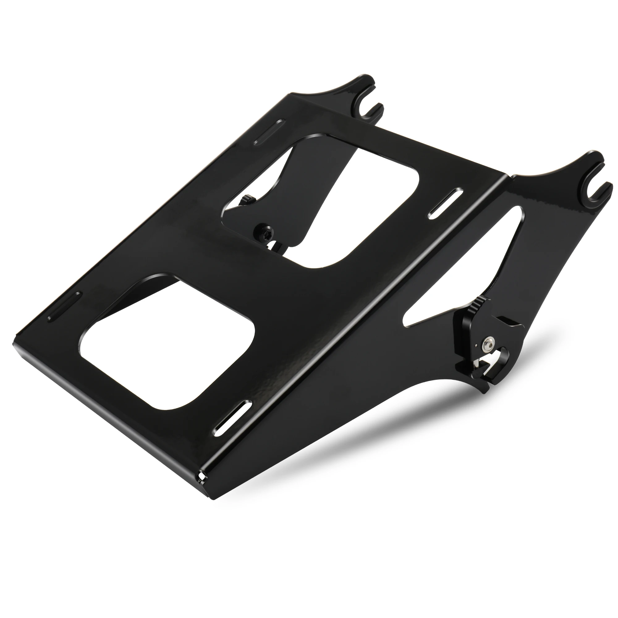 

Detachable Tour Pack Rack Two-Up Luggage Rack for Harley 2014-Later Touring Street Glide Electra Glide Road King Road Glide