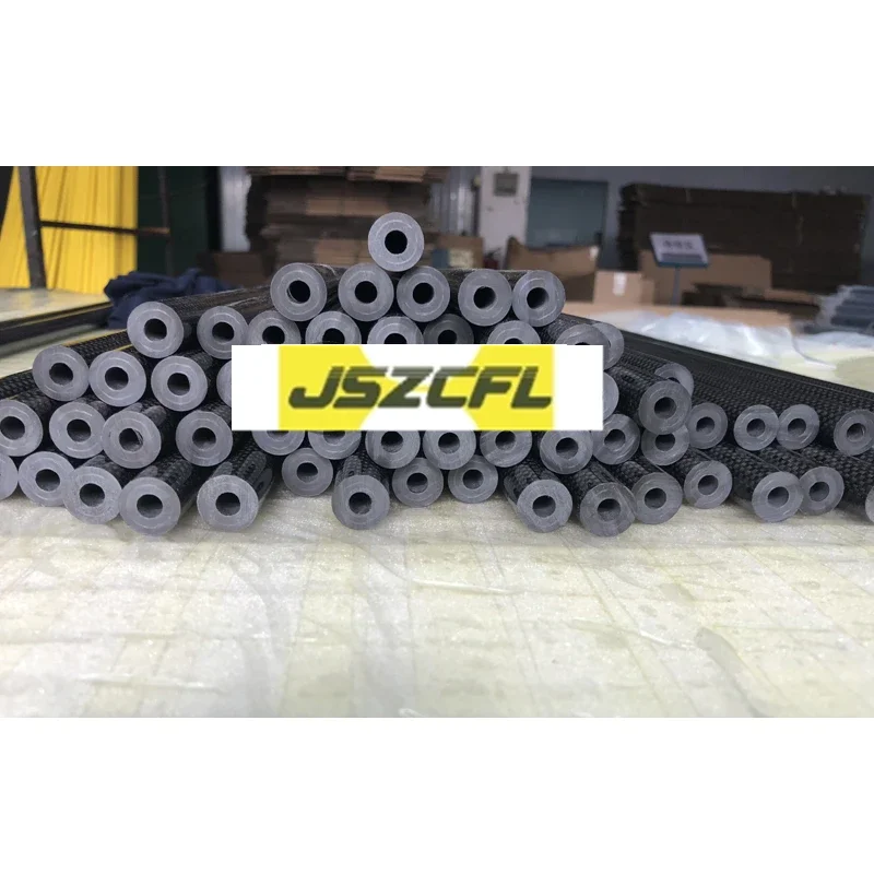 2pcs 30*26/27mm 3K carbon fiber tube pipe carbon fiber rod thickness 2/1.5mm length 500mm for Drone Quadcopter Multicoptor Parts