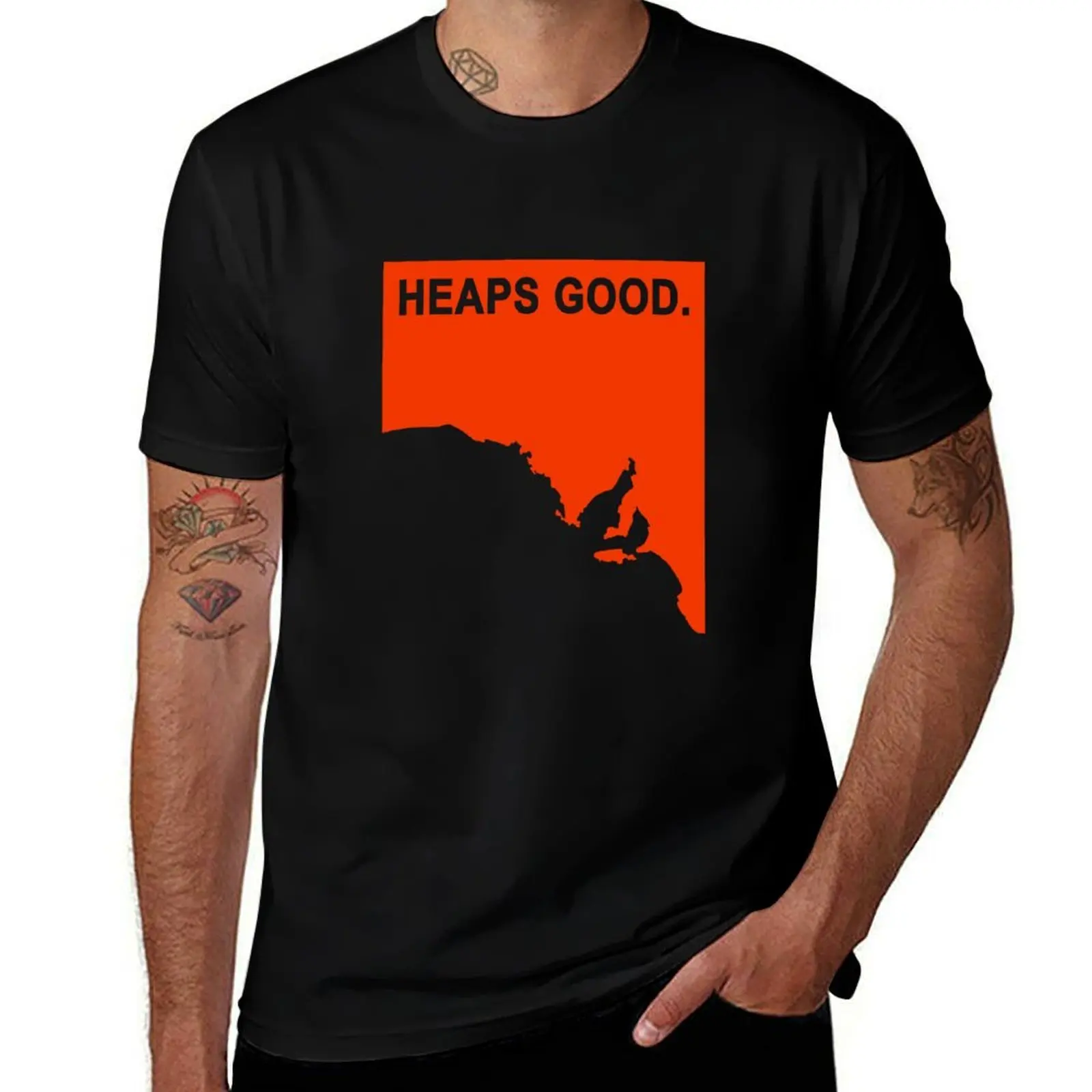 

Heaps Good South Australia - Red T-Shirt Blouse custom shirt Clothing korean fashion oversized t shirts for men