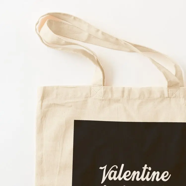 عيد الحب حمل حقيبة أكياس مخصصة حقيبة قماش مخصصة أكياس دي التسوق حقيبة قماش stote