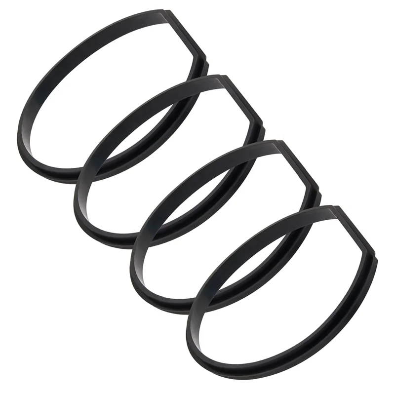 

CQMF-Replacement Dust Bin Canister Gasket 4X Set For Ryobi 18V Stick Vaccum Vacuum Models PCL720, PBLSV716, Dust Bin Lid Seal