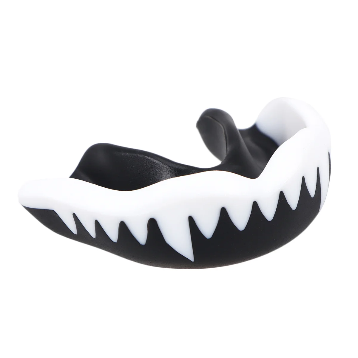 

1pc Sports Mouth Guard For Braces Durable Teeth Protector Fit All Molars Comfortable Breathable Ideal For Boxing Football Hockey