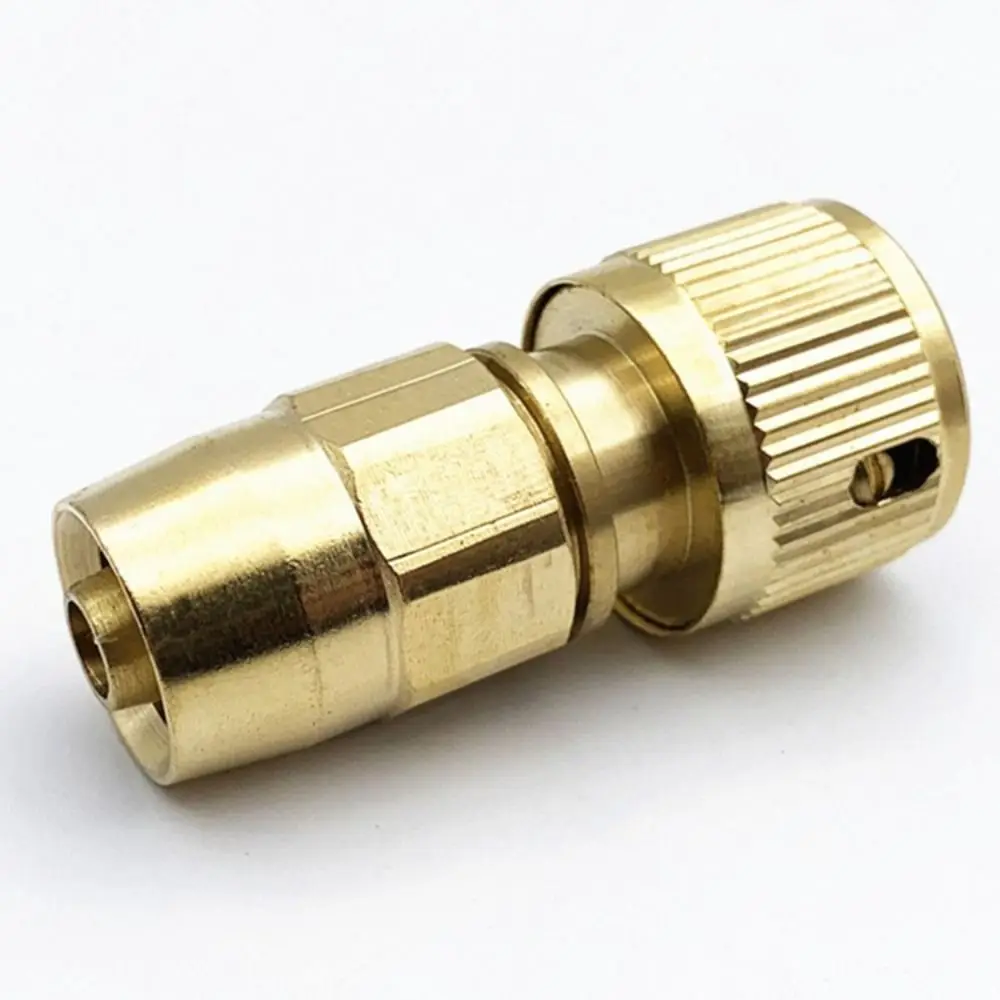 Expandable Copper Hose Connector Telescoping Hardware Quick Connect Latex Internal Butt Joint Hose Adapter