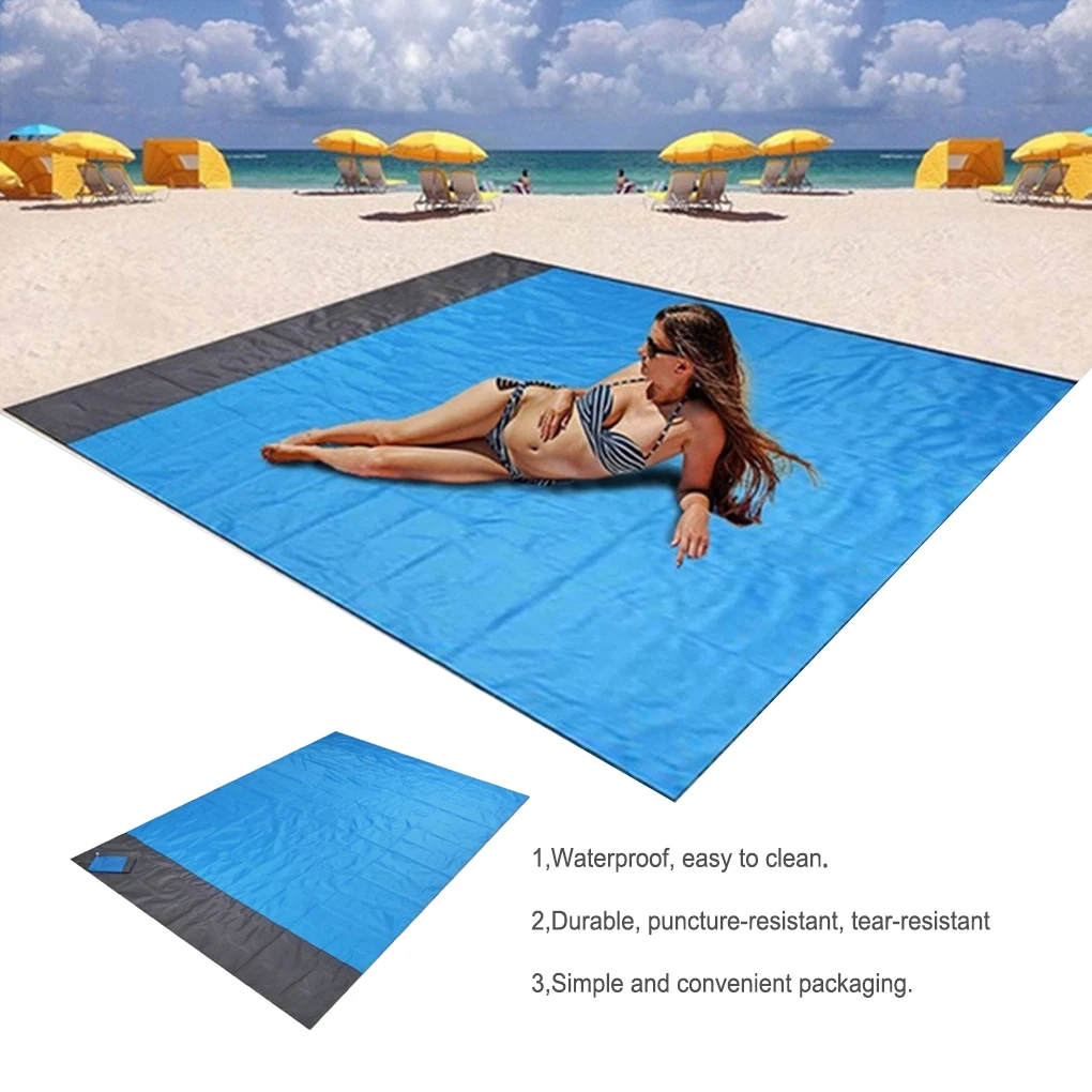 

Camping Mat Moisture-proof Anti-tear Beach Blanket Windproof Beach Mattress Trekking Travel Garden Tent Portable Picnic Mats