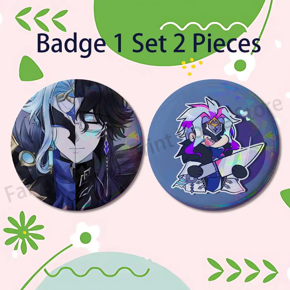D-Dottore Pantalone Dottolone Pins 58mm Cute Cartoon Badge Handmade Brooches for Backpack Accessories - view 4