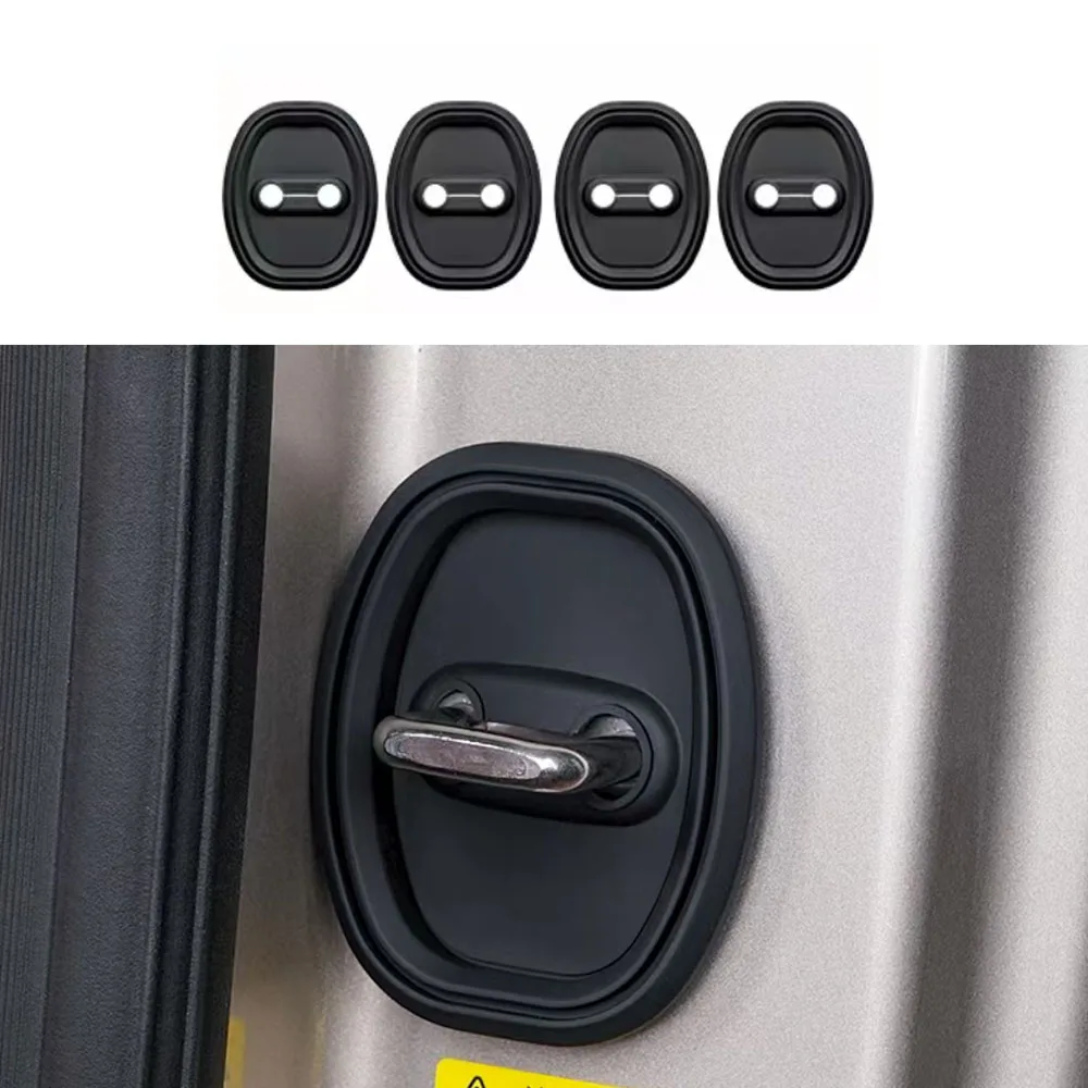 

For BYD Formula Leopard 8 2024 2025 Silicone Door Lock Cover Protective Cover Door Limiter Silent Buffer Pad Interior Product