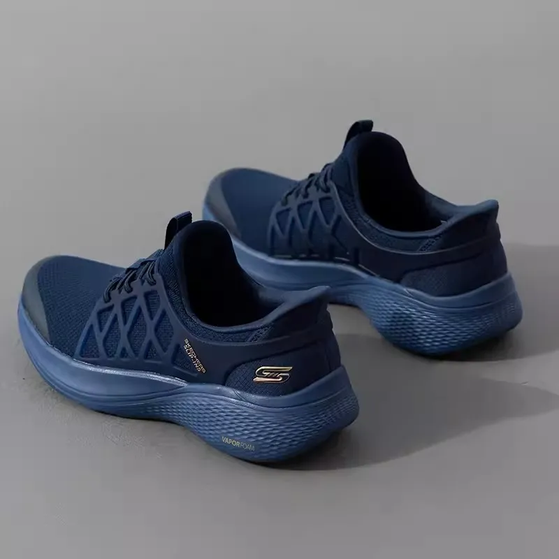 Skechers tênis femininos novo verão malha respirável sapatos casuais sapatos de caminhada leves