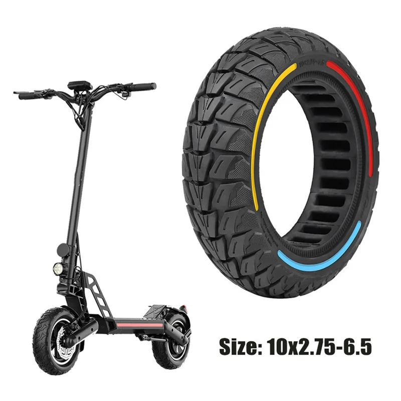 

A51Q-10X2.75-6.5 Solid Tire Puncture-Resistant Electric Scooters For Kugoo G-Booster G2 Pro Replacement Accessory