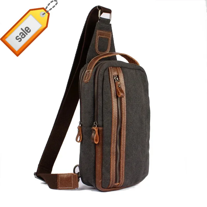 

Износостойкая диагональная мужская сумка на одно плечо для занятий спортом на открытом воздухе, маленькая вертикальная квадратная холщовая сумка для IPAD 9,7 дюйма