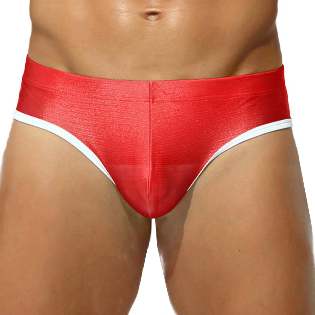 

Comfortable Breathable Men's Underwear with Pouch Low Waist Briefs Featuring Stretch Fabric for Flexible and Supportive Fit