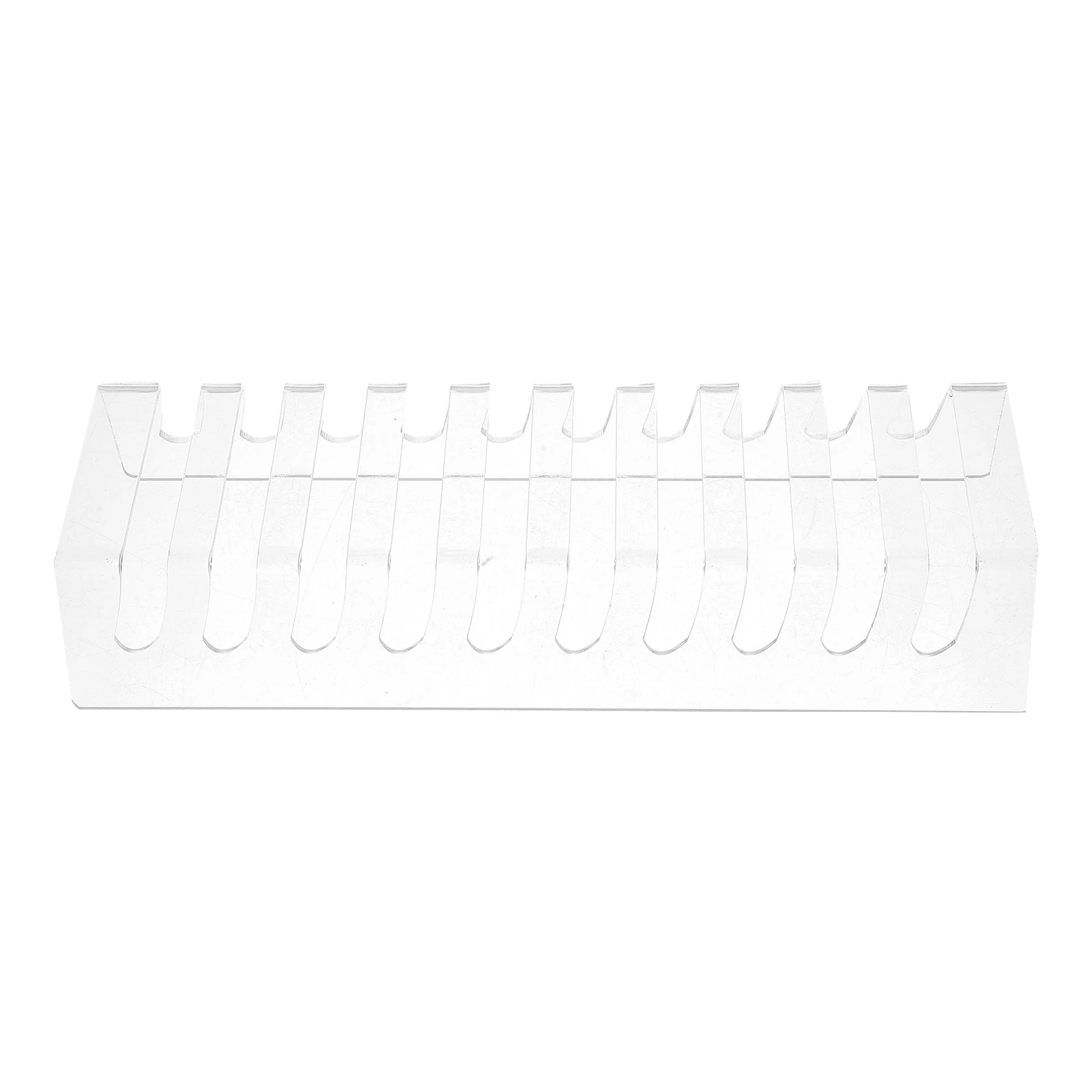 

Clear Acrylic Phone Holder Stand For Desk Tablet Storage Organizer Rack Classroom Mobile Display Accessory