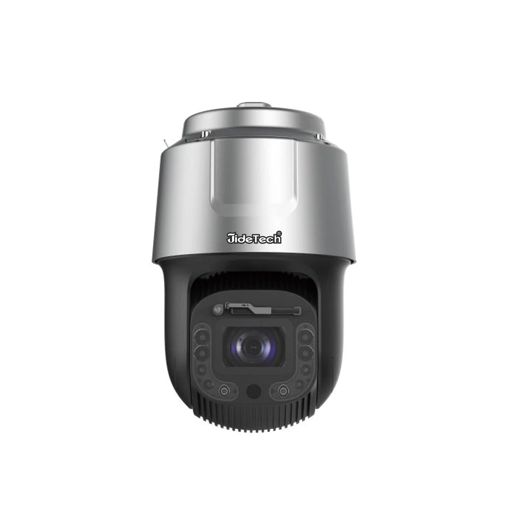 JideTech 7-inch 4 MP 32X Zoom Face Capture PTZ Camera Excellent Low-light Performance with Dark Fighter Technology