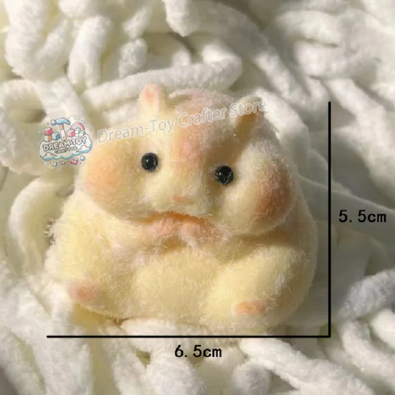 2 Juguetes Antiestrés De Hámster De Silicona – Squishy Suave Y Elástico Para Aliviar Tensiones En Niños Y Adultos