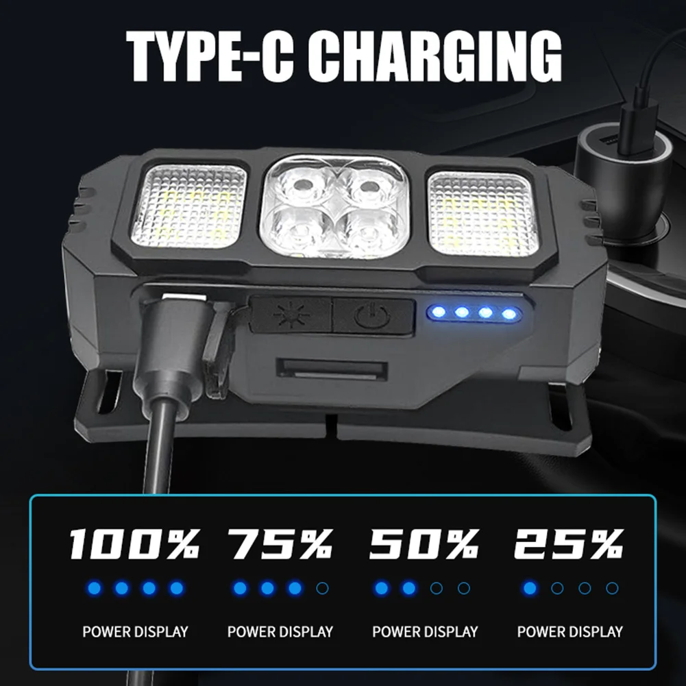 

LED Headlamp Rechargeable Headlight Waterproof Head Lamp Head Light for Outdoor Hunting Hiking Camping Gear