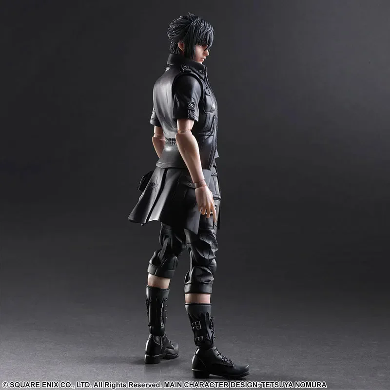 In Stock PLAY ARTS 27cm Final Fantasy XV Noctis Lucis Caelum Action Figure Model Toys