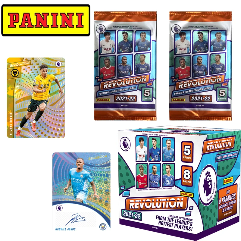 Panini 2021-22 Revolution Football Star Rare Sign Game Toys Collection Card Single Pack/whole Box Christmas Birthday Gift