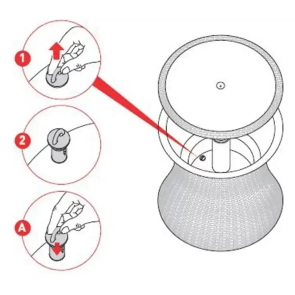 Рисунок 6 - Ведро для льда из ротанга