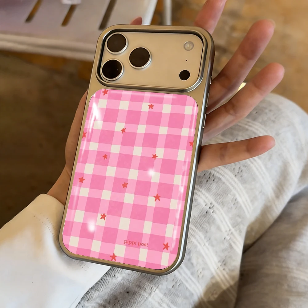 Blaues Karomuster Paar Drop Glue INS Hülle für iPhone 15 17 13 Pro Max Phone 11 12 13 ProMax 14 15 16 Plus Hüllen Stoßfest Niedliche Coque – Detail 14
