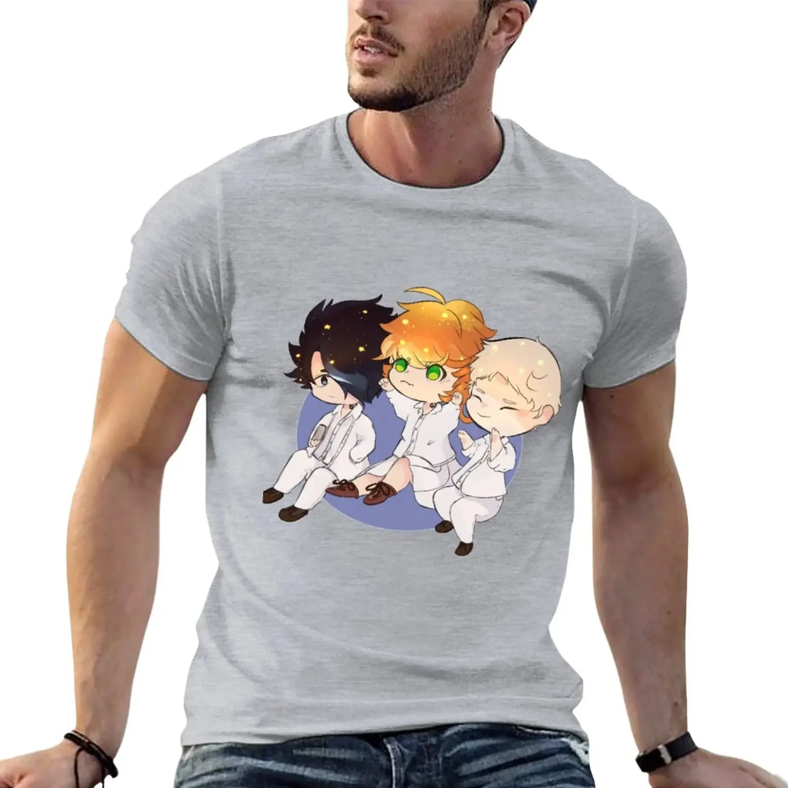 

The Promised Neverland T-Shirt korean fashion funnys fruit of the loom mens t shirts