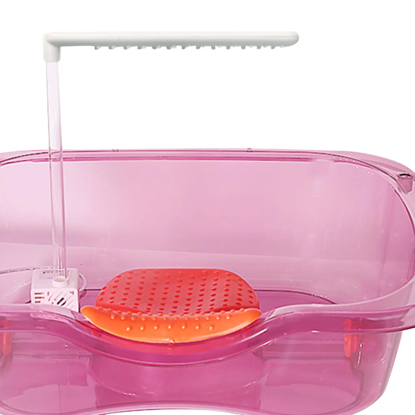 وعاء شامبو بجانب السرير حوض شامبو لكبار السن والمعاقين طريح الفراش حوض غسيل الشعر القوي المحمول لسرير صالون المنزل بالوعة