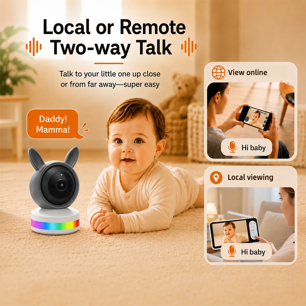 1080P Wi-Fi baby monitor 12