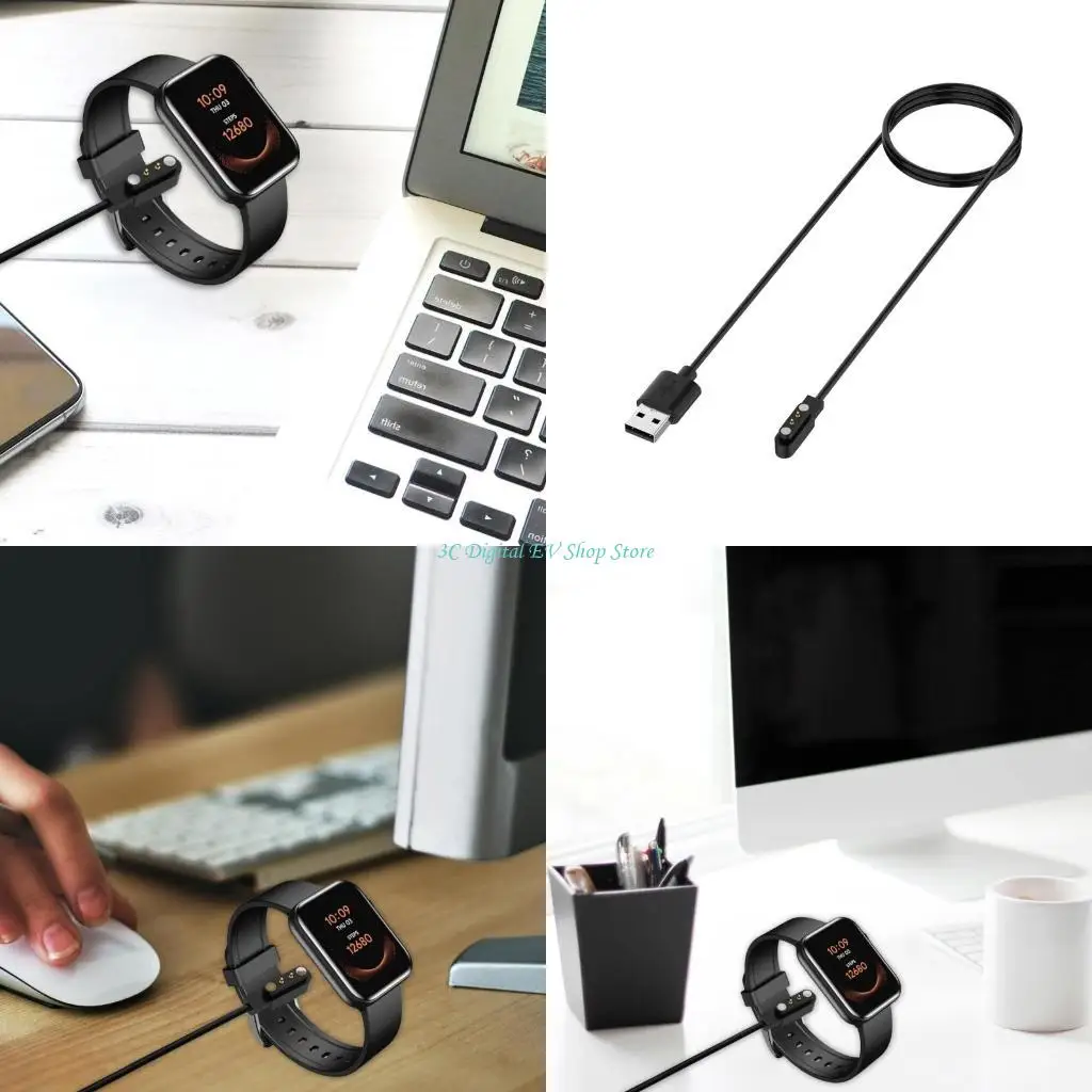 E74D Watch Charging Cable Cord for CMF Watch Smartwatch USB Cable