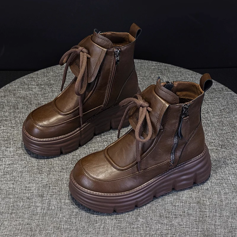 

Kids Short Boots Soild Color Versatile Children Leather Boots Casual Soft Sole 2026 New Fashion Boys Girls Ankle Boots Handsome