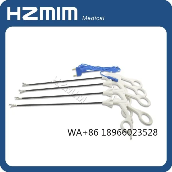 Disposable laparoscopic bipolar forceps, Disposable bipolar coagulation maryland forceps