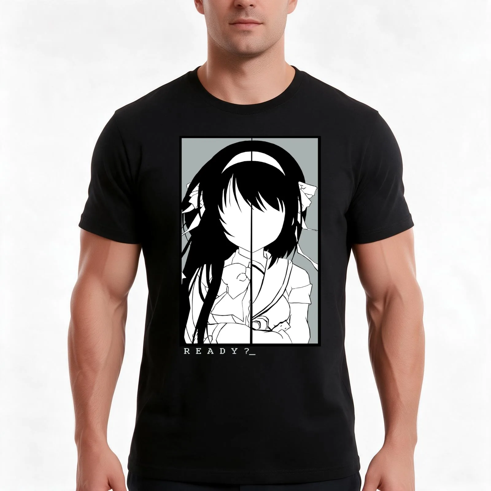 Ready for Disappearance? T-Shirt Summer Casual Cotton Tee Oversized Streetwear Tops Vintage Graphic Print Unisex Men Women