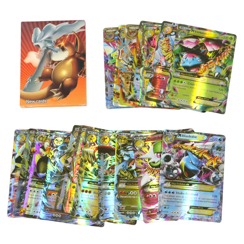 20/30Pcs English Pokémon cards Rare MEGA GX TAG Vmax Collectible Card pokemon Shiny Card
