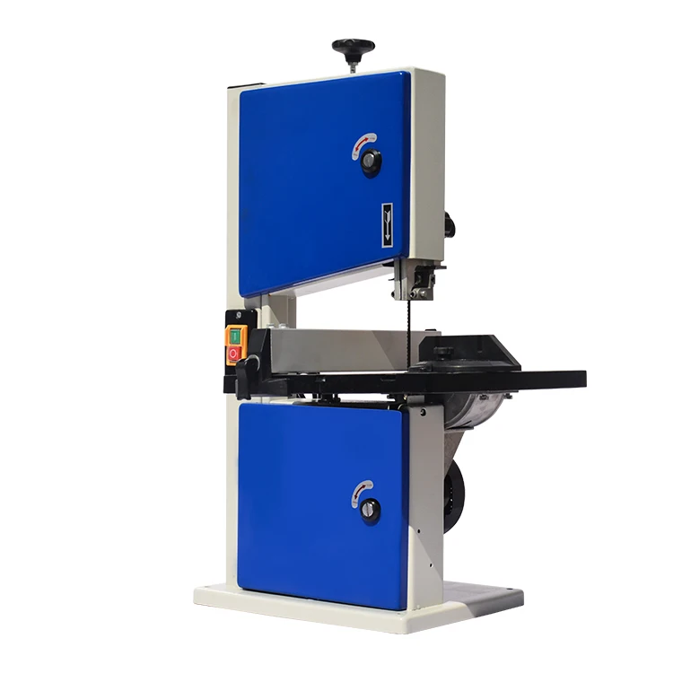 Vertical woodworking band saw machine wood cutting machine jig saw shape metal saw desktop small household cutting machine