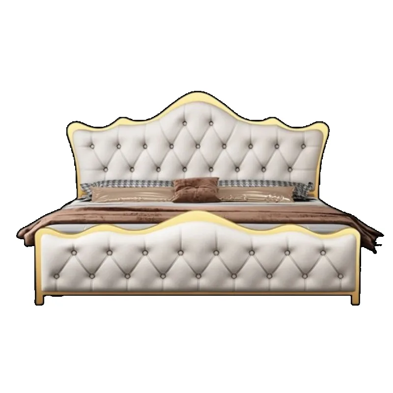 النوم سرير مزدوج غرفة نوم فاخرة تخزين اللوح الأمامي سرير الحديثة الملك كاماس دي ماتريمونيو Dormitorio اكسسوارات أثاث المنزل #6