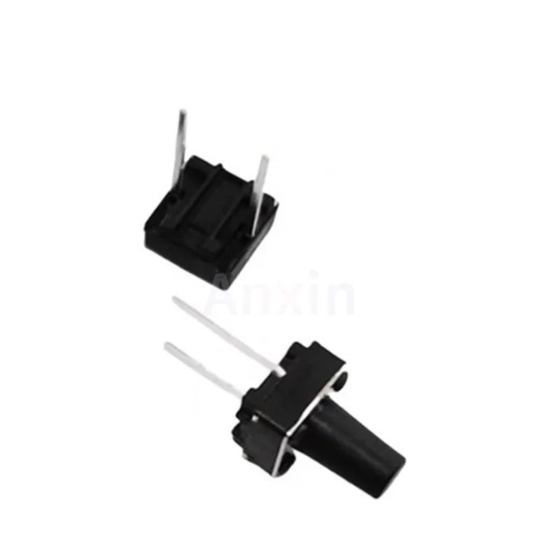 50 шт. 6*6*4,3/5/6/7/8/9/10 мм мгновенный тактильный тактовый кнопочный мини-микропереключатель средний 2-контактный 6 × 6 мм тактильный переключатель