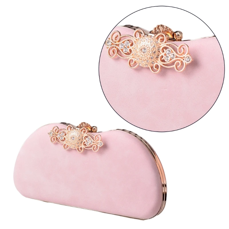 Clutch Bag for Wedding Party Women Girl Formal Evening Bag with Chain