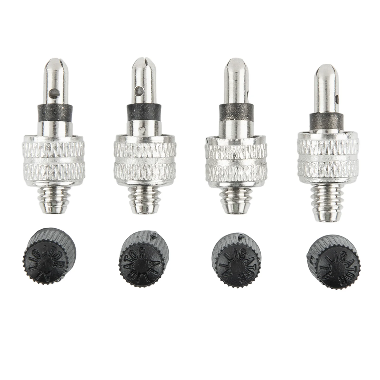 4 Pcs Bicycle Tube Valve Bicycle Replacement Dunlop Valve Germany Valve Bike Wheel Valve Cover Dustproof Bicycle Tools