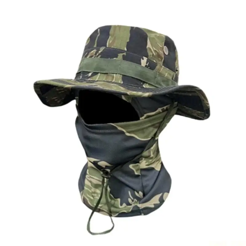 

U2JB Multipurpose Windproof Sun Hat Face Cover For Fishing Mountaineering Adventure