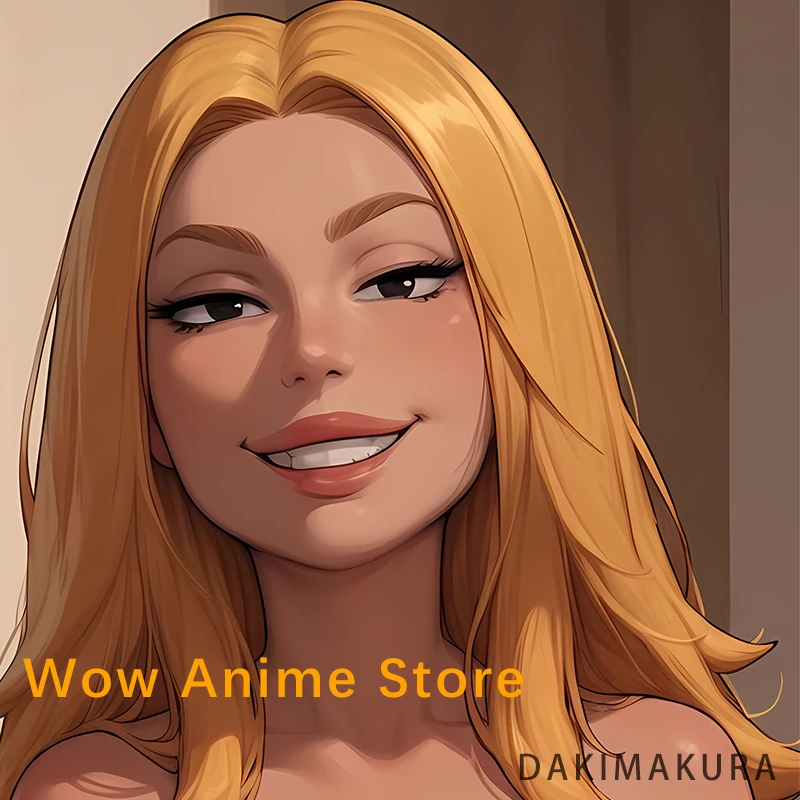 Dakimakura غطاء فوتا فرانسين سميث أنيمي على الوجهين طباعة المخدة وسادة الجسم بالحجم الطبيعي